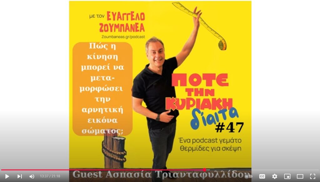 Ασπασία Τριανταφυλλίδου Ευάγγελος Ζουμπανέας Podcast
